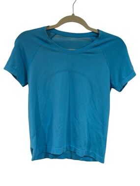 lululemon athletica Teal Short Sleeve Crew Tee